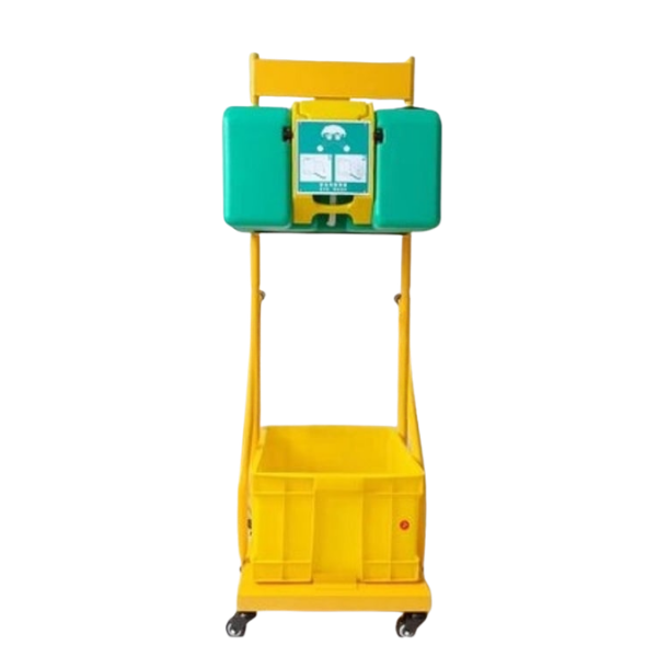 Bồn rửa mắt khẩn cấp di động Haws 7501 có xe đẩy